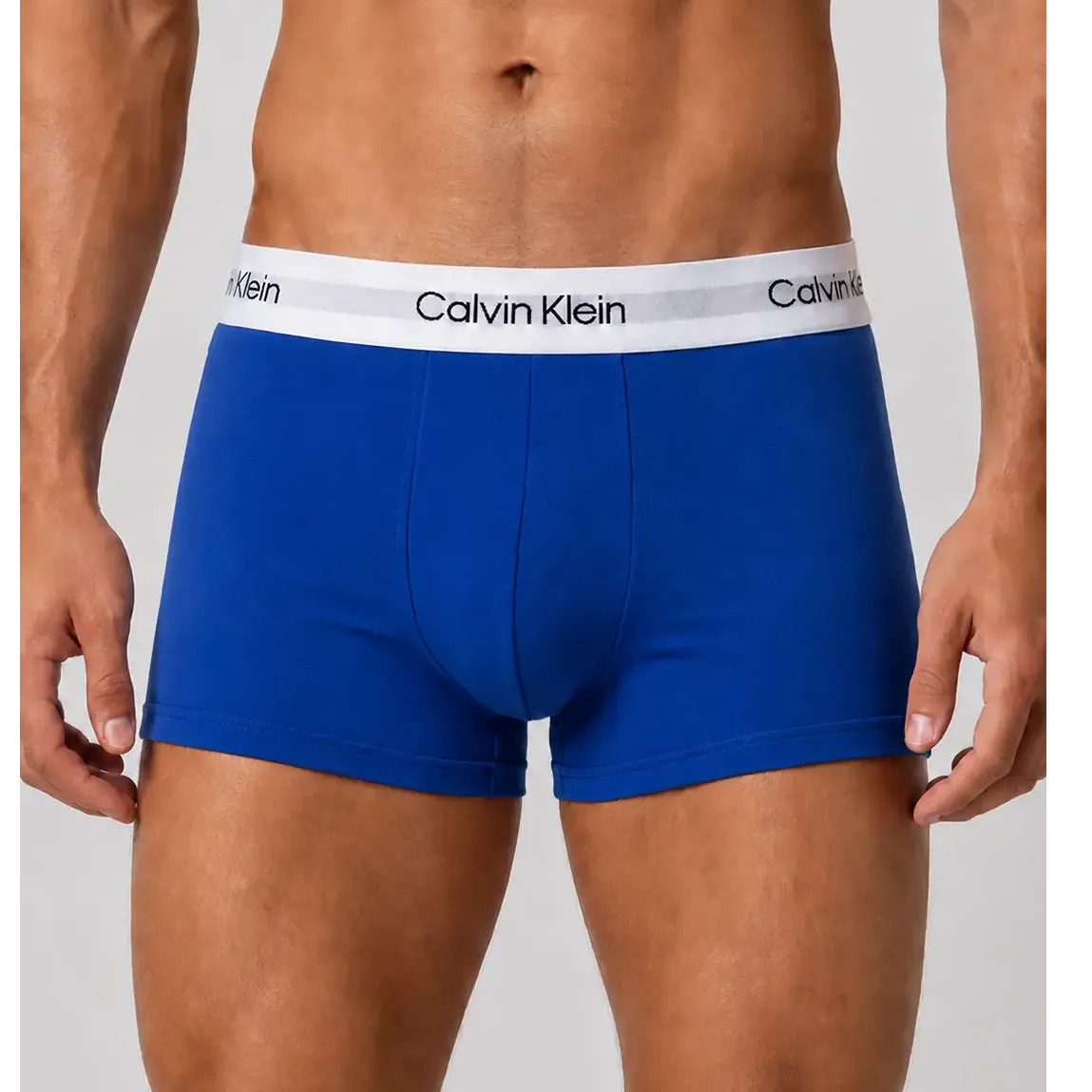 شورت مردانه پادار آبی کلوین کلین اورجینال CALVIN KLEIN