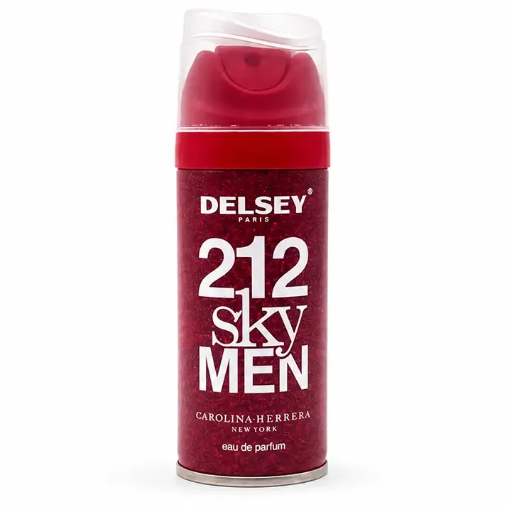 اسپري بدن دلسي رايحه 212 SKY MENحجم 150ميل