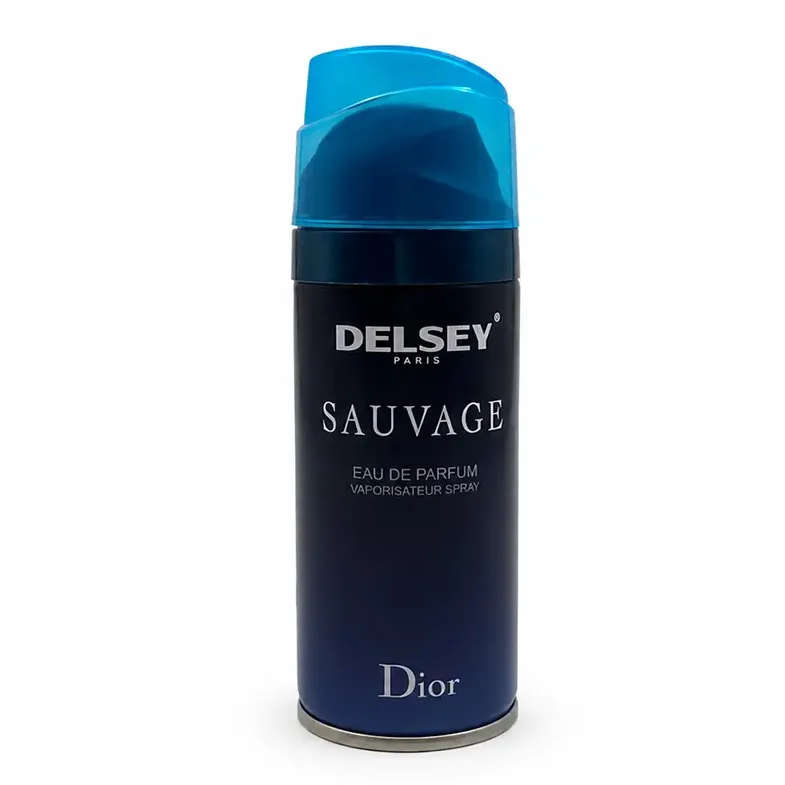 اسپري بدن دلسي رايحه SAUVAGE حجم 150ميل