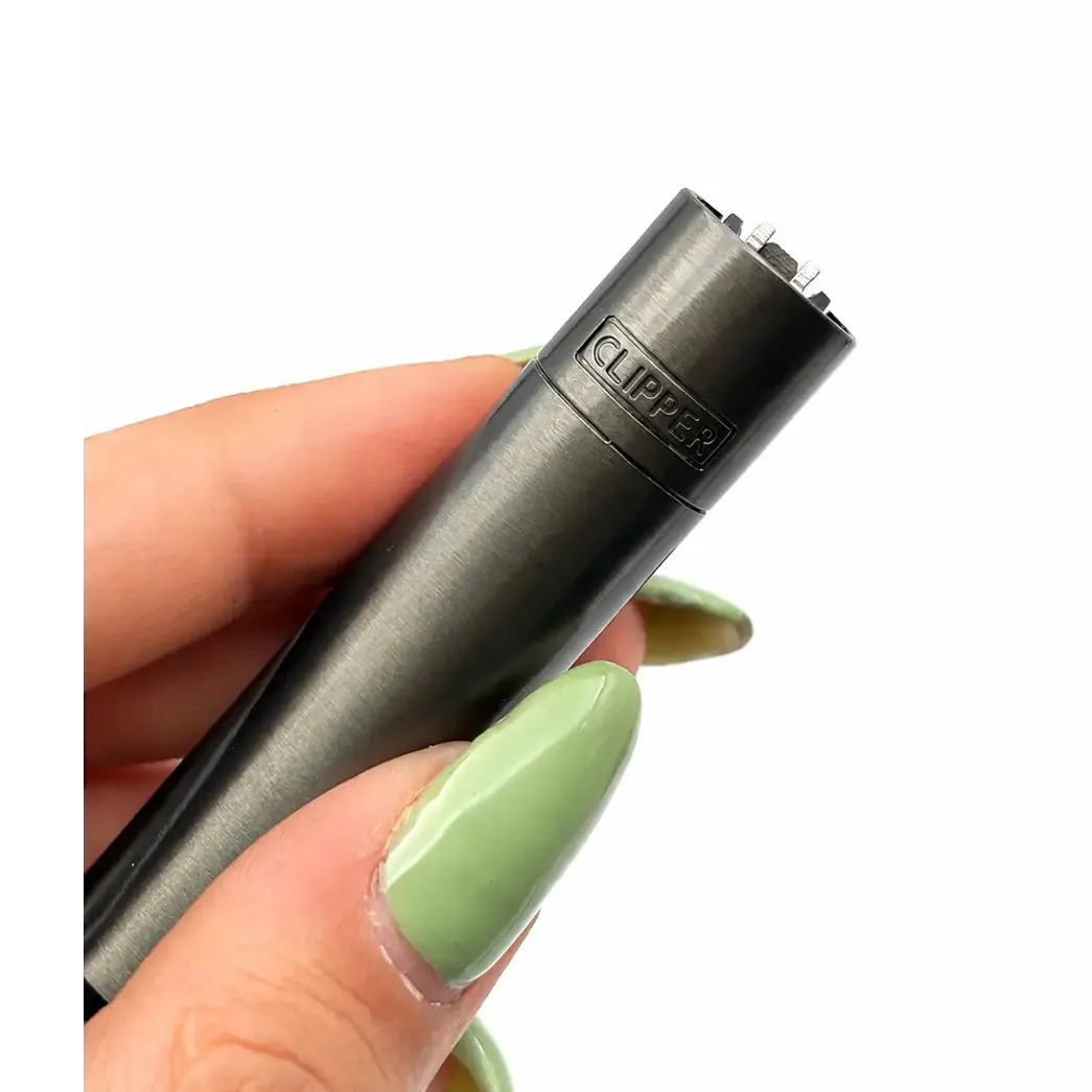 فندک كليپر دودي اصلي استيل clipper