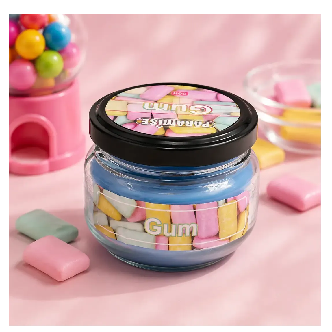 شمع معطر جار پاراميس رايحه آدامس GUM