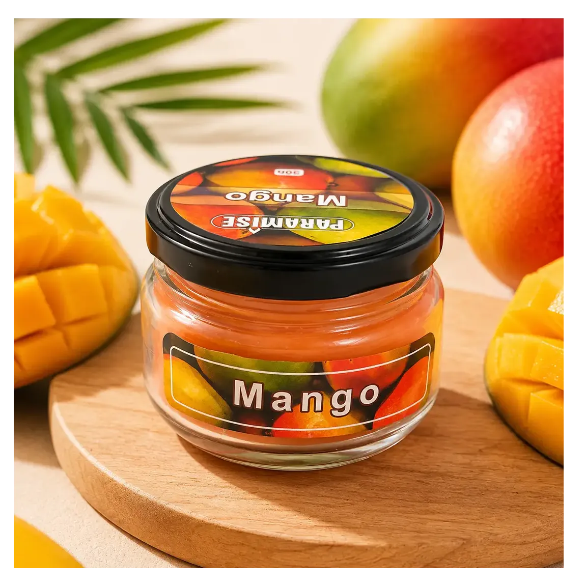 شمع معطر جار پاراميس رايحه انبه MANGO