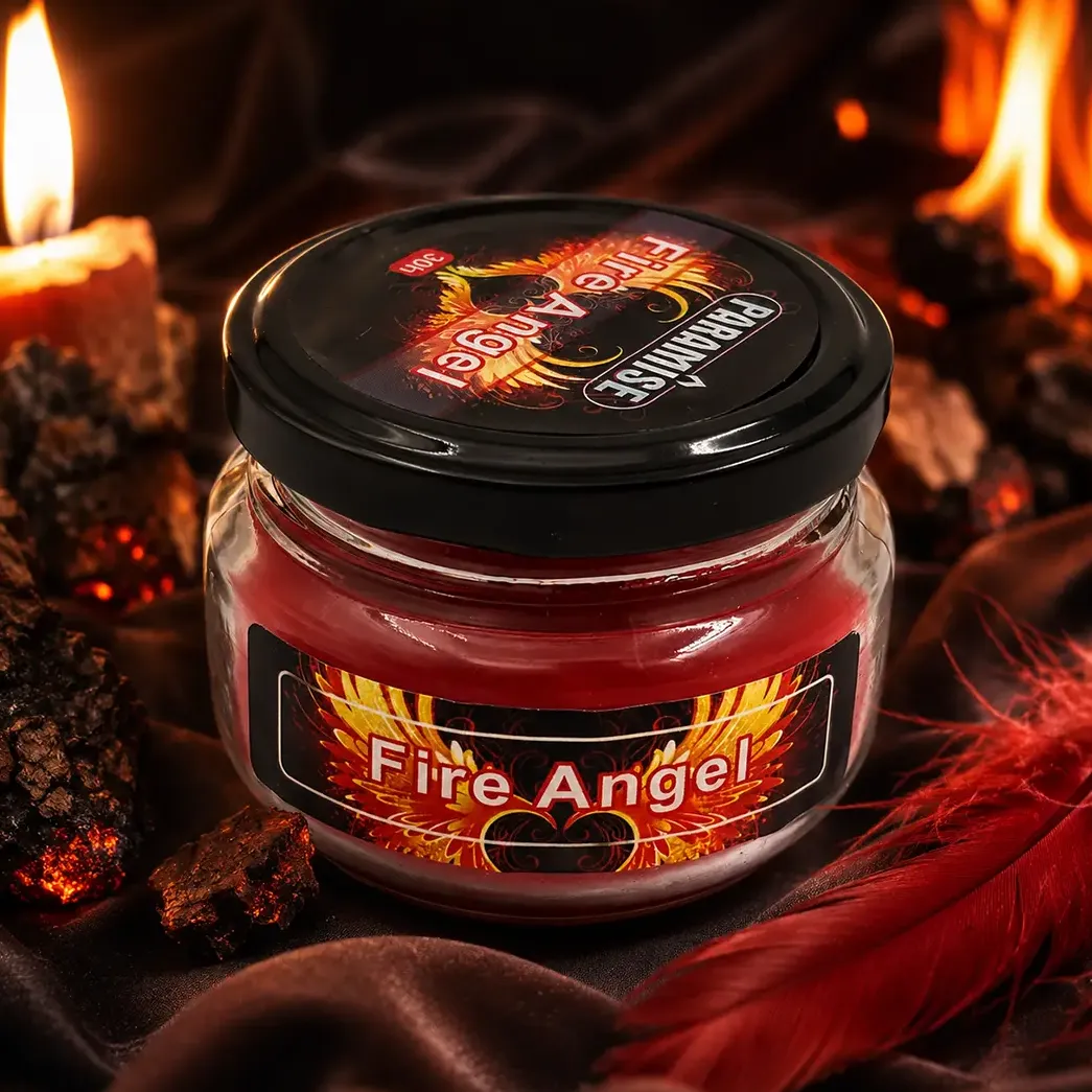 شمع معطر جار پاراميس رايحه فرشته آتش FIRE ANGEL