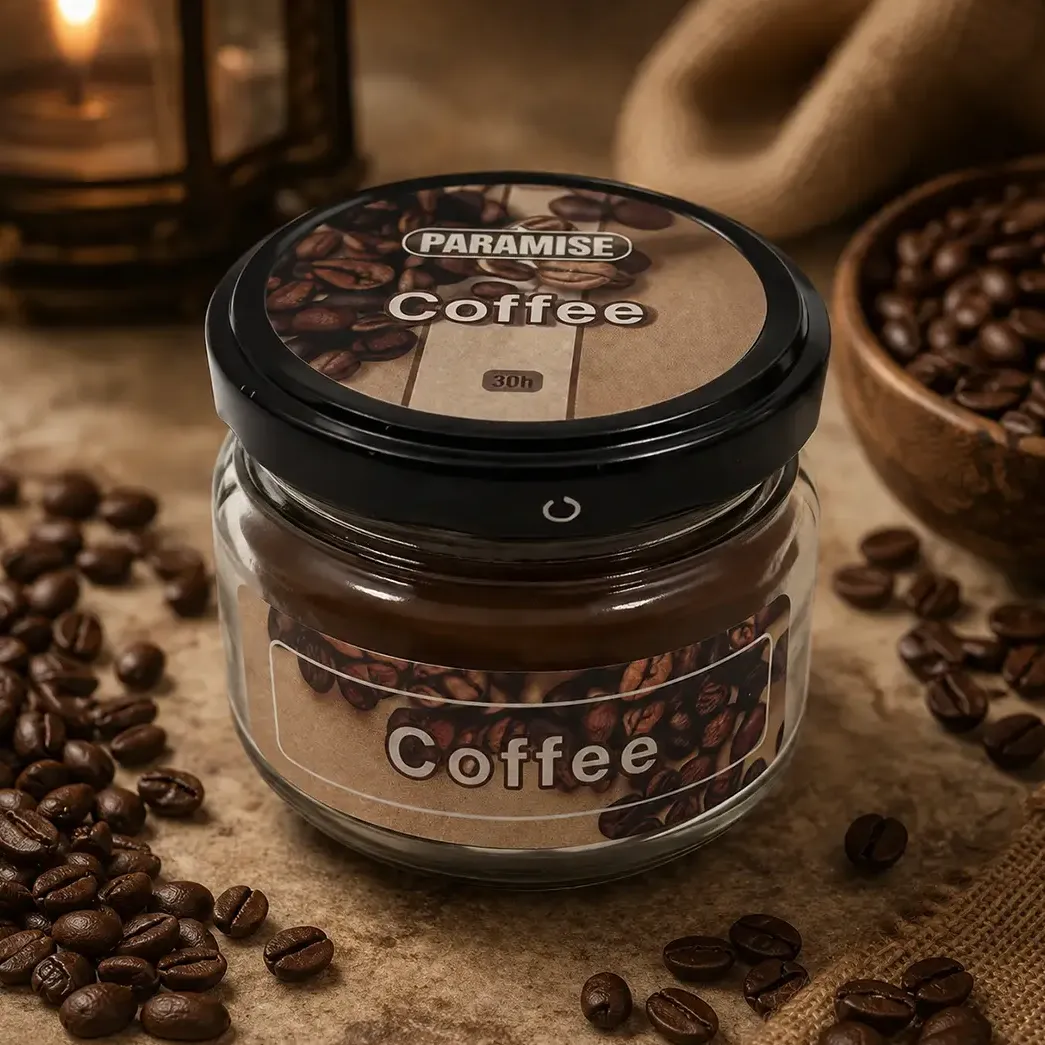 شمع معطر جار پاراميس رايحه قهوه COFFEE