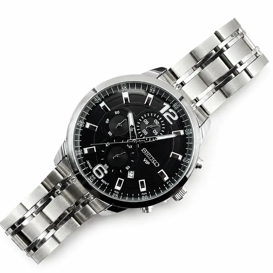 ساعت مچی عقربه ای سه موتور مدل سیکو SEIKO VIP